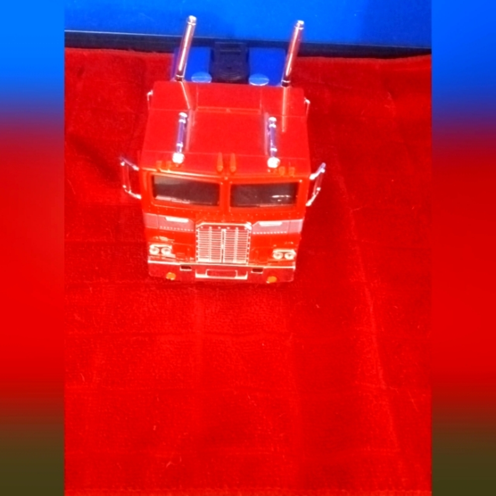 Optimus prime by jada decast red Toy Truck for Kids